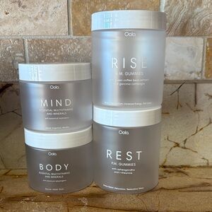 Limited Edition Oola Frosted Jar set